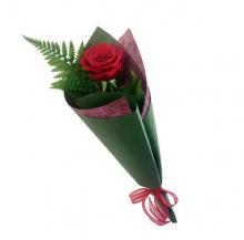 Single Rose Valentine Bouquet
