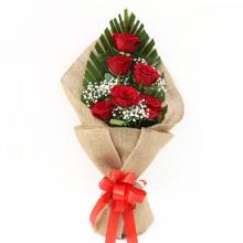 6 Red Roses bouquet