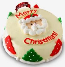 Decorated Christmas Cake